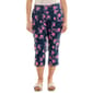 Petite Zac & Rachel Pull On Tulip Floral Millennium Capris - image 1