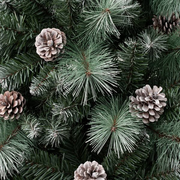 National Tree 4.5ft. Perry Hard Needle Snow Dusted Pine Tree