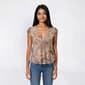Juniors Madden Girl Floral Lace Cap Sleeve Babydoll Top - image 1