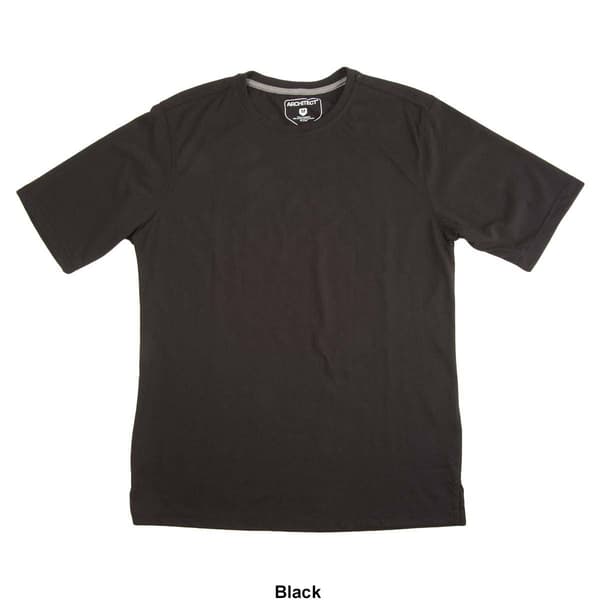 Mens Architect&#174; Short Sleeve Heather Jersey Crew Neck Tee Shirt