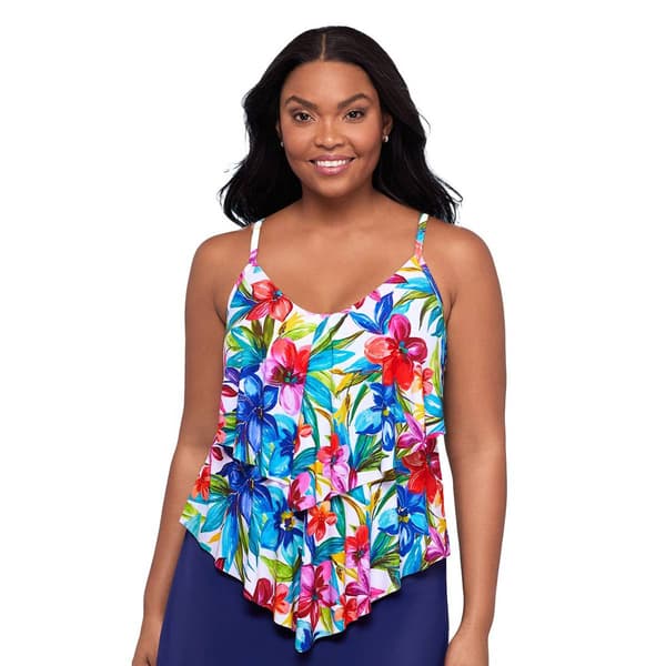 Womens TrimShaper Tropical Treasure Ronnie Tankini