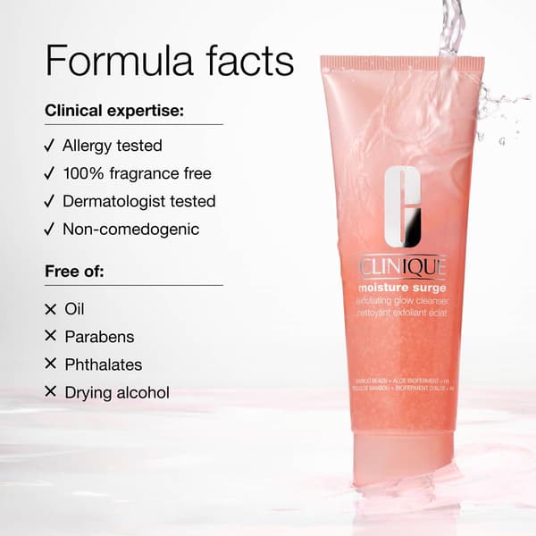 Clinique Moisture Surge™ Gentle Exfoliating Glow Face Cleanser