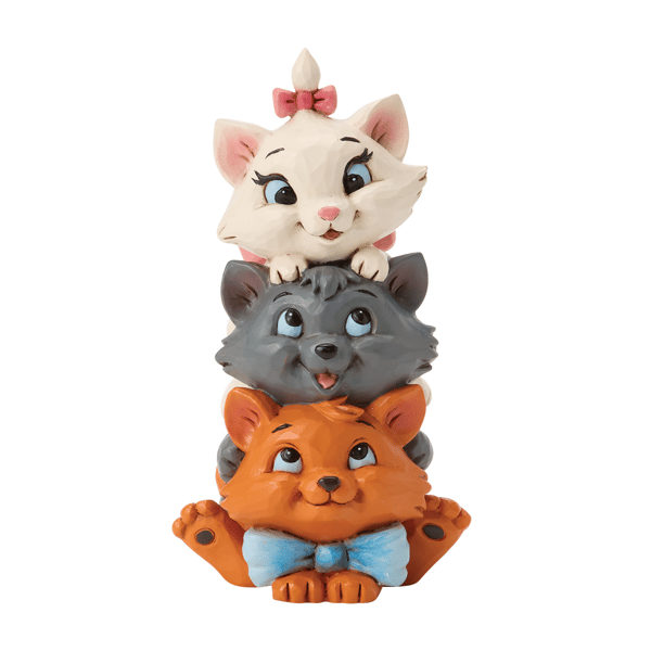 Jim Shore Disney Traditions Aristocats Stacked Mini Figurine - image 
