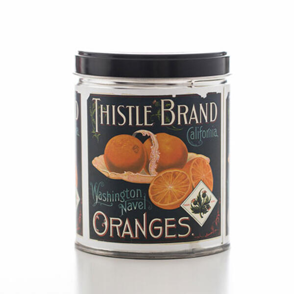Our Own Candle Company Thistle Brand Orange 13oz. Candle - image 