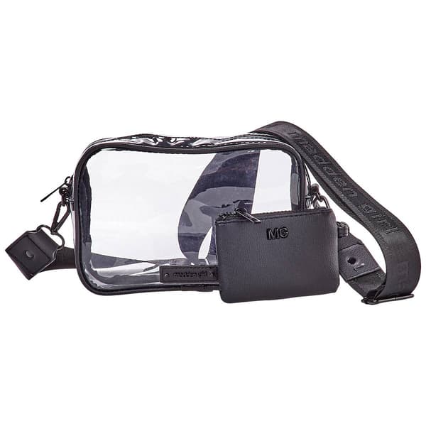 Madden Girl Clear Bucket Crossbody Bag - image 