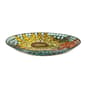Evergreen Translucent Glass Mosaic Bird Bath - image 2