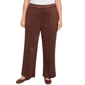 Plus Size Skyes the Limit Autumn Countryside Solid Faux Suede P - image 1