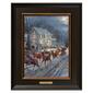 Thomas Kinkade Studios Here Comes Santa Claus Classic Print - image 1