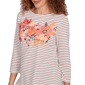 Petite Ruby Rd. Must Haves II Fall Harvest Stripe Tee - image 5