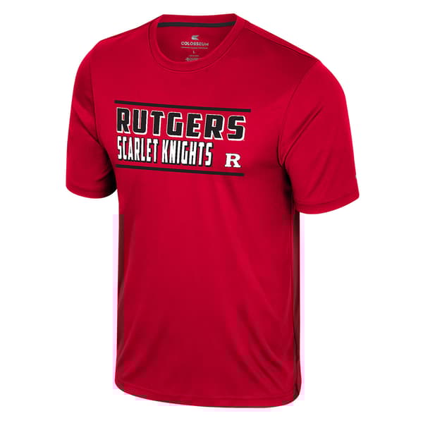 Mens Colosseum Athletics Rutgers Short Sleeve Tee
