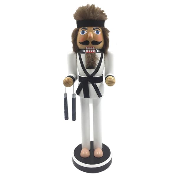 Santa's Workshop 14in. Kung Fu Nutcracker - image 