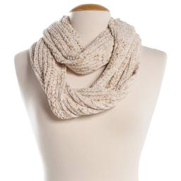 Womens Cuddl Duds(R) Chenille Speckled Infinity Scarf