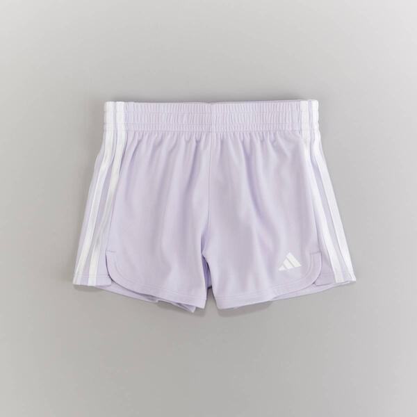 Girls &#40;7-16&#41; adidas&#40;R&#41; 3 Stripe Mesh Shorts - image 