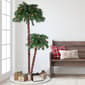 Puleo International Multi-Color Pre-Lit Christmas Palm Tree - image 3