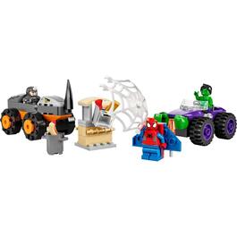 LEGO&#174; Marvel Hulk vs. Rhino Truck Showdown