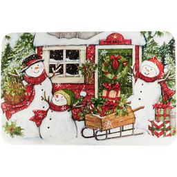 Snowman''s Farmhouse Reversible Placemat