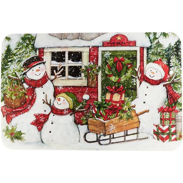 Snowman''s Farmhouse Reversible Placemat - image 