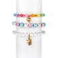 Kids Lil'' Ashley Set of 3 Beaded Bracelets with Gold Accents - image 1