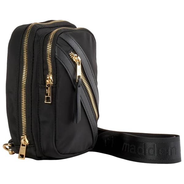 Madden Girl Nylon Sling Bag - Black