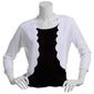 Petite 89th & Madison 3/4 Sleeve Solid Cropped Cardigan - image 1