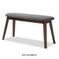 Baxton Studio Easton Wood Bench - image 4