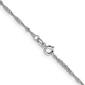Unisex Gold Classics&#8482; 1.4mm. 14k White Singapore 14in. Necklace - image 3