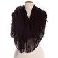 Womens Steve Madden Knit Fringe Snood - image 1