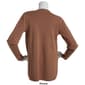 Womens Anne Klein Long Sleeve Newport Solid Open Knit Cardigan - image 2