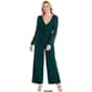 Juniors Almost Famous&#8482; Mesh Sleeve Liverpool Wrap Jumpsuit w/Sash - image 3