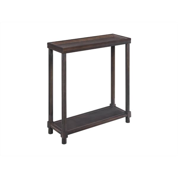 New Ridge Home Goods Harrison Side End Tables w/ Shelf - Espresso - image 