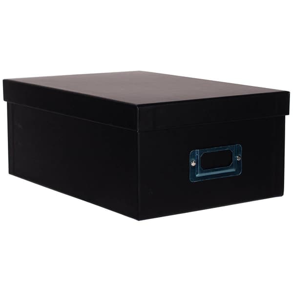 Malden Black Photo Storage Box