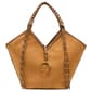 Betsey Johnson Suede Tulip Tote - image 1