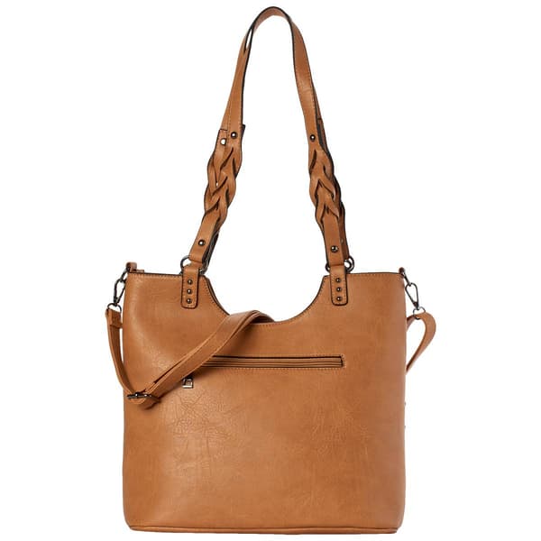 Womens Sam & Hadley Embroidered Tote