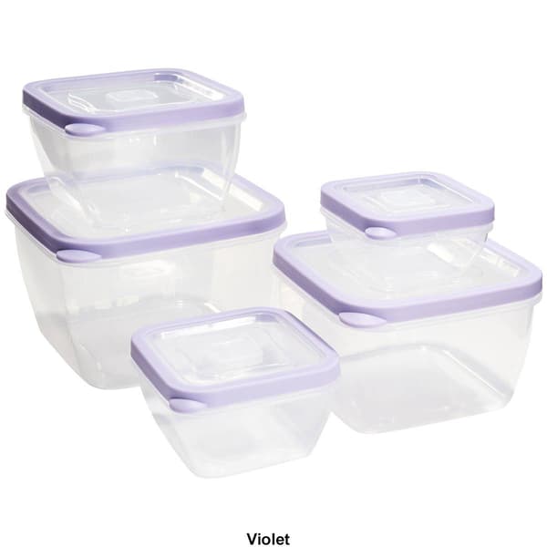 Farberware&#174; 10pc. Square Food Storage Set