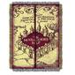 Northwest Harry Potter Marauders Map Woven Tapestry Throw - image 1