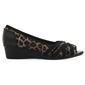 Womens Cliffs by White Mountain Peep Toe Boldest Wedge Heels - image 2