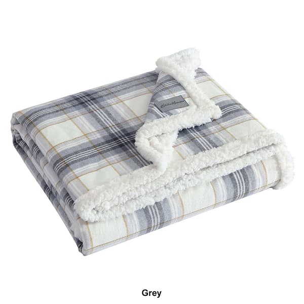 Eddie Bauer Edgewood Plaid Cotton Throw