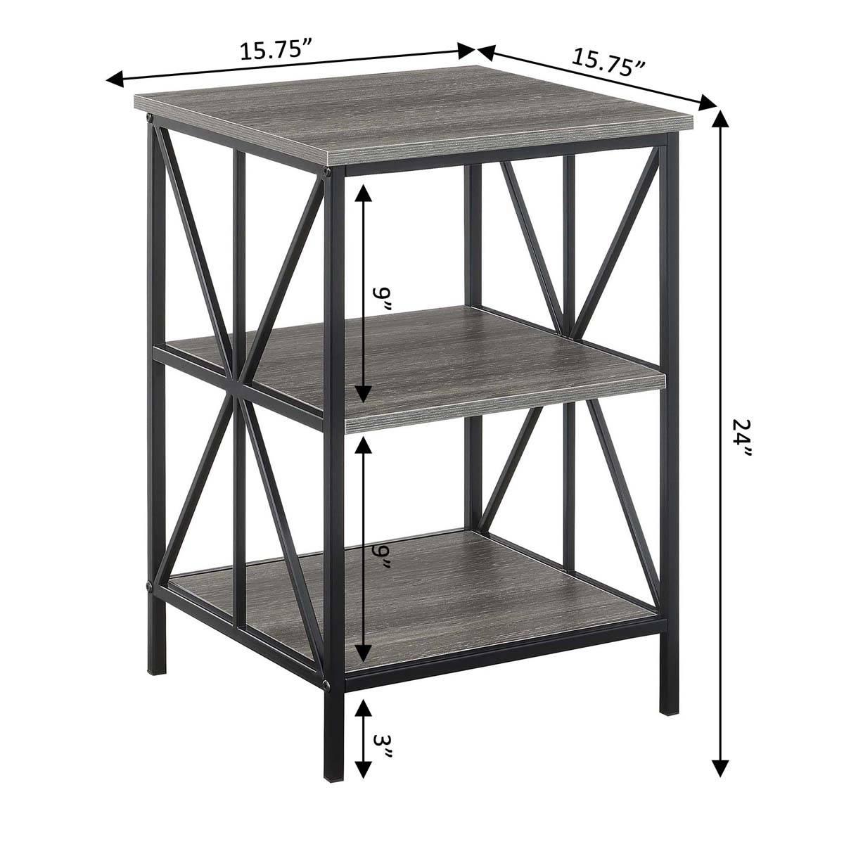 Convenience Concepts Tucson Starburst End Table