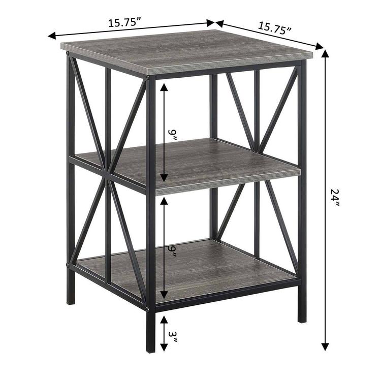 Convenience Concepts Tucson Starburst End Table