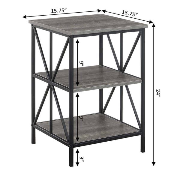 Convenience Concepts Tucson Starburst End Table