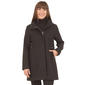 Petite Nine West Full Zip Faux Wool Walker with Stand Collar - image 1