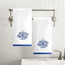 Avanti Menorah 2pk. Hand Towel Set