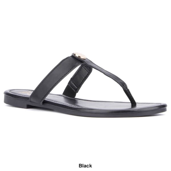Womens New York & Company Adonia Flip Flops