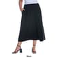 Plus Size 24/7 Comfort Apparel Foldover Waist A-Line Maxi Skirt - image 5
