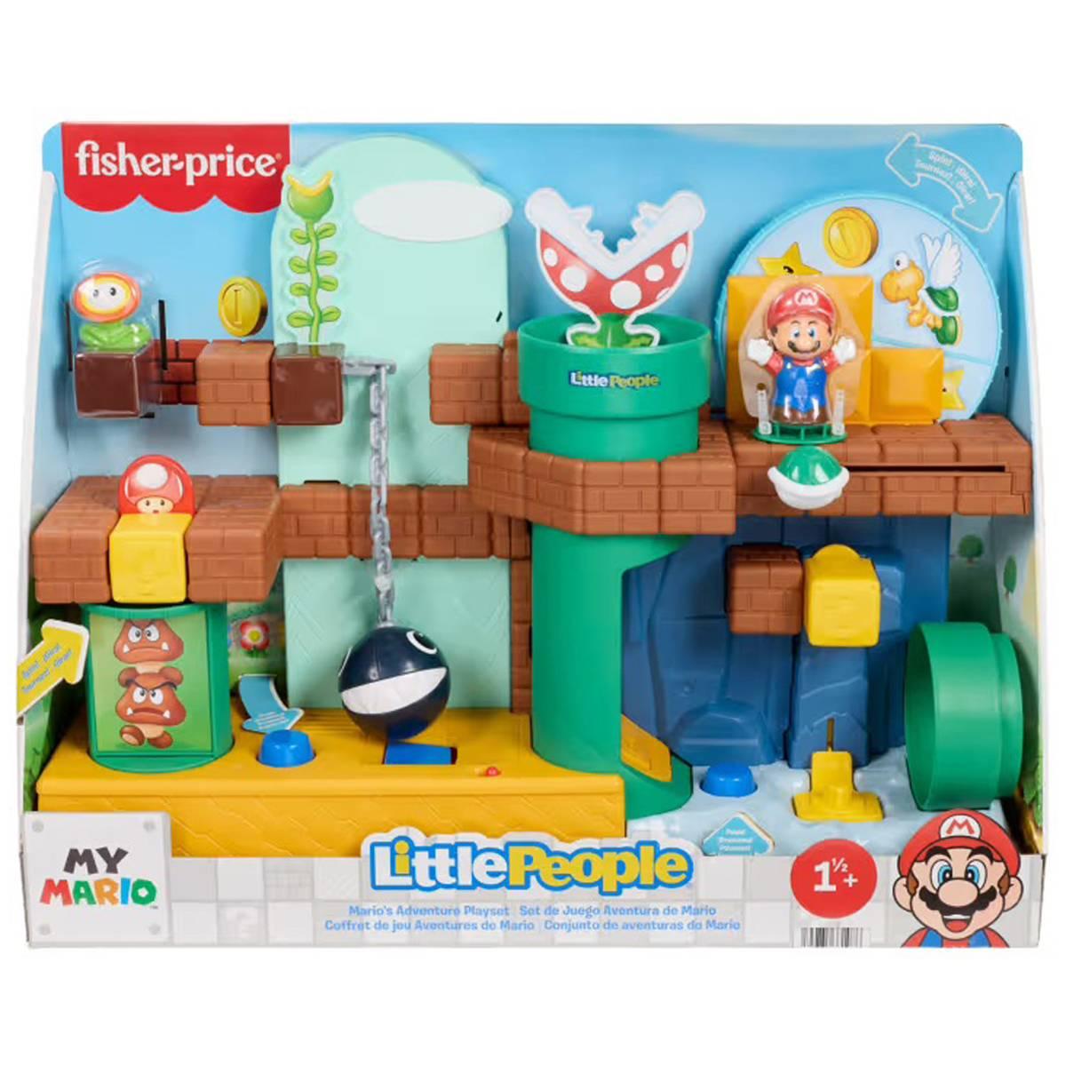 Fisher-Price Little People Super Mario Playset