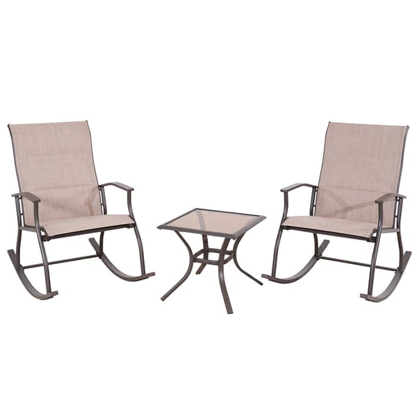 Rockport 3pc. Sling Padded Seating Set
