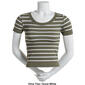 Juniors Eye Candy &quot;Cleo&quot; Ribbed &amp; Seamless Tee - image 3