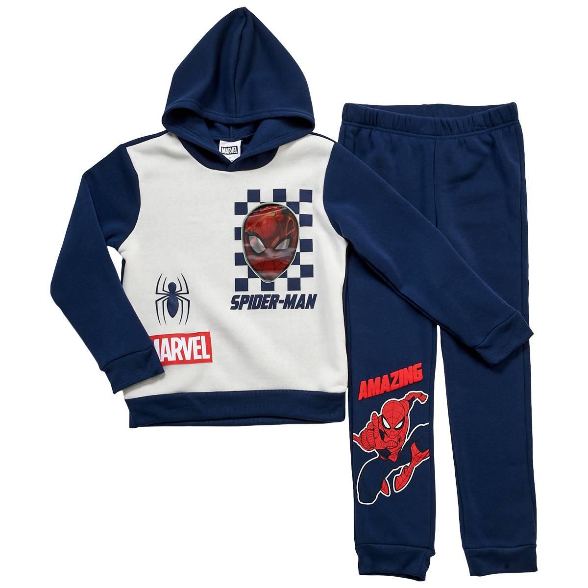 Boys (4-7) MARVEL Spider-Man Color Block Hoodie Set