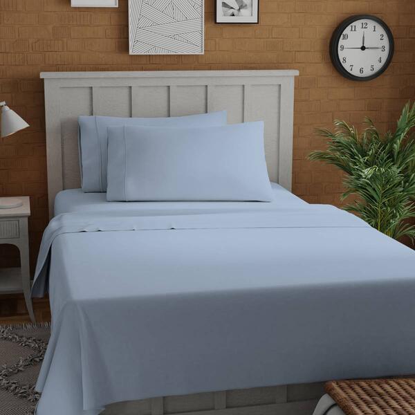 Purity Home Light Weight Organic Cotton Percale Sheet Set - image 