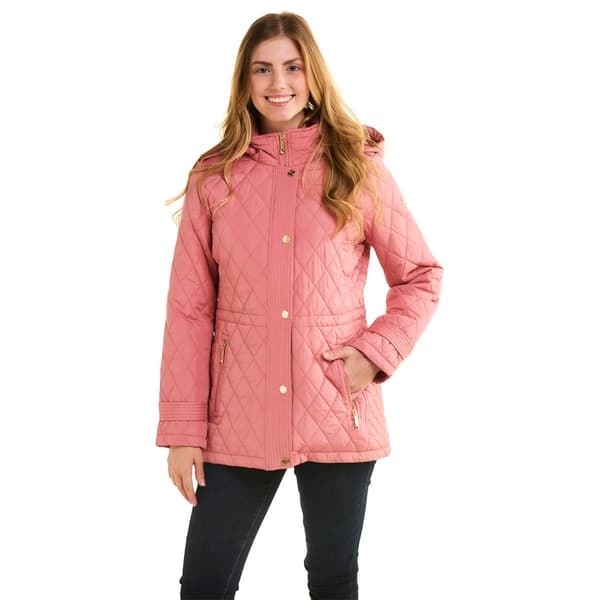 Womens Michael Kors Quilted Anorak Jacket